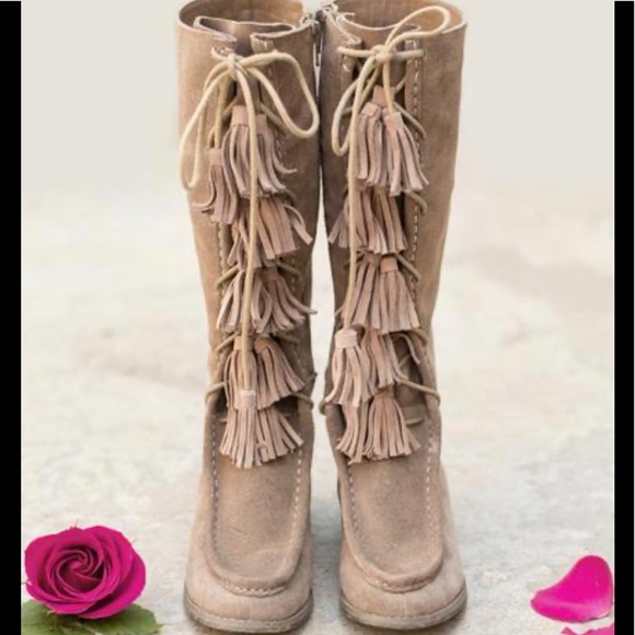 Joyfolie Other - Darling Suede little girl boots 👢